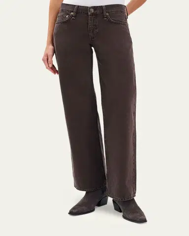 rag & bone Saige Low-Rise Relaxed Straight Jeans | Thumbnail 4 rag & bone Saige Low-Rise Relaxed Straight Jeans | Thumbnail 4