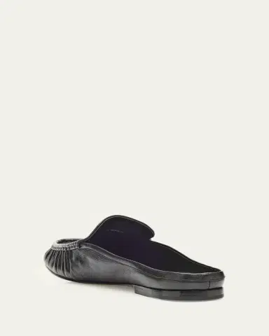 Vince Tevin Leather Loafer Mules | Thumbnail 4 Vince Tevin Leather Loafer Mules | Thumbnail 4