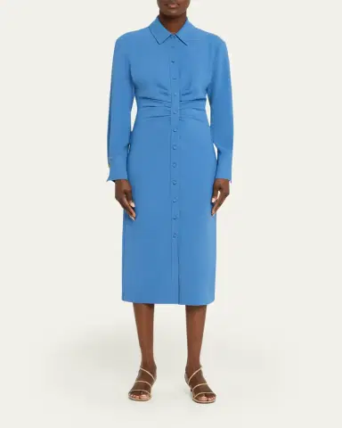 Veronica Beard Loxley Midi Shirtdress | Thumbnail 2 Veronica Beard Loxley Midi Shirtdress | Thumbnail 2