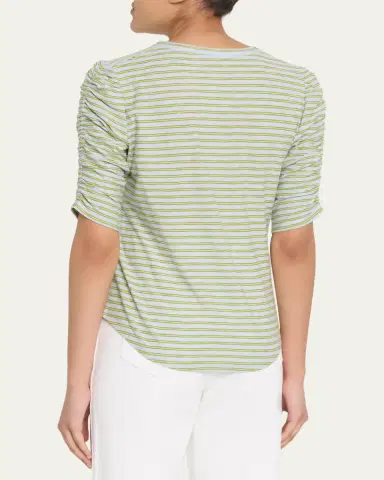 Veronica Beard Waldorf Stripe Tee | Thumbnail 3 Veronica Beard Waldorf Stripe Tee | Thumbnail 3