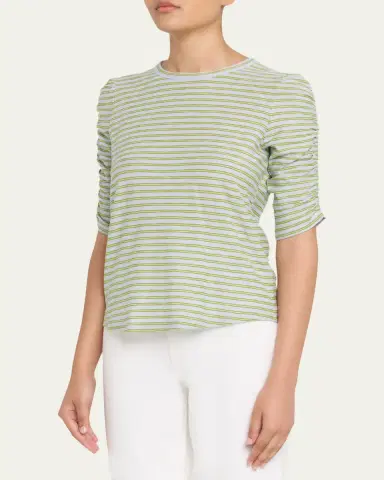 Veronica Beard Waldorf Stripe Tee | Thumbnail 4 Veronica Beard Waldorf Stripe Tee | Thumbnail 4