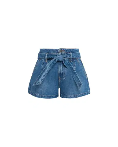 Veronica Beard Jaylen Belted Denim Shorts | Thumbnail 1 Veronica Beard Jaylen Belted Denim Shorts | Thumbnail 1