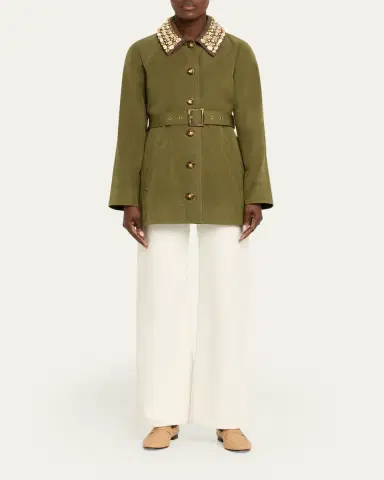 Veronica Beard Langham Dickey Coat with Removable Collar | Thumbnail 6 Veronica Beard Langham Dickey Coat with Removable Collar | Thumbnail 6
