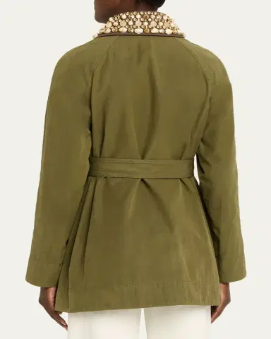 Veronica Beard Langham Dickey Coat with Removable Collar | Thumbnail 7 Veronica Beard Langham Dickey Coat with Removable Collar | Thumbnail 7