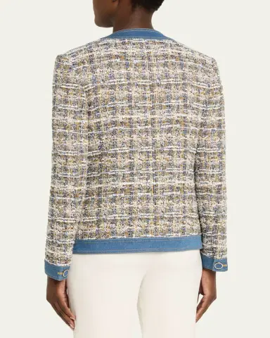 Veronica Beard Ainslie Tailored Tweed Jacket | Thumbnail 3 Veronica Beard Ainslie Tailored Tweed Jacket | Thumbnail 3