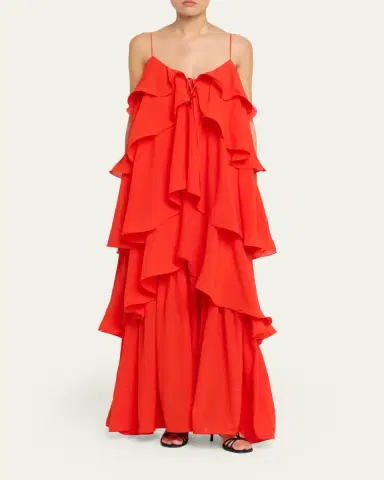 Toccin Augustina Tiered Maxi Dress | Thumbnail 2 Toccin Augustina Tiered Maxi Dress | Thumbnail 2