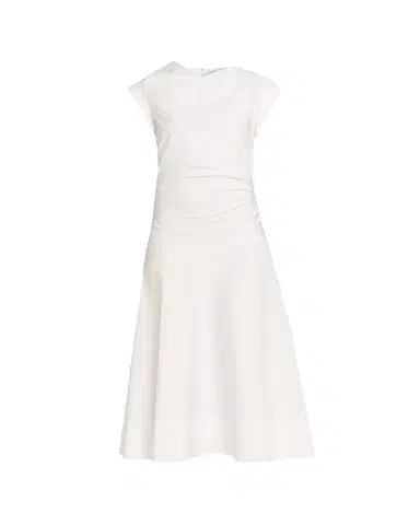 Veronica Beard Lisette Drop-Waist Stretch Cotton Midi Dress | Thumbnail 1 Veronica Beard Lisette Drop-Waist Stretch Cotton Midi Dress | Thumbnail 1