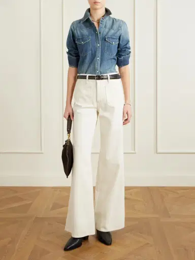 Veronica Beard Kasey Mid-rise Wide-leg Jeans | Thumbnail 2 Veronica Beard Kasey Mid-rise Wide-leg Jeans | Thumbnail 2