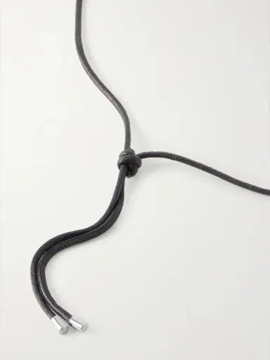 Jennifer Fisher Puffy Heart Silver-plated And Leather Choker | Thumbnail 3 Jennifer Fisher Puffy Heart Silver-plated And Leather Choker | Thumbnail 3