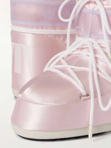 Moon Boot Icon Satin Ankle Boots | Thumbnail 4 Moon Boot Icon Satin Ankle Boots | Thumbnail 4