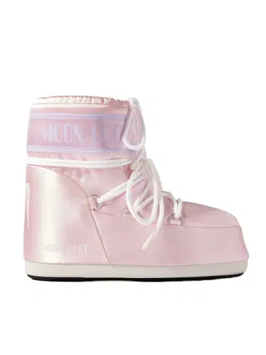 Moon Boot Icon Satin Ankle Boots | Thumbnail 1 Moon Boot Icon Satin Ankle Boots | Thumbnail 1