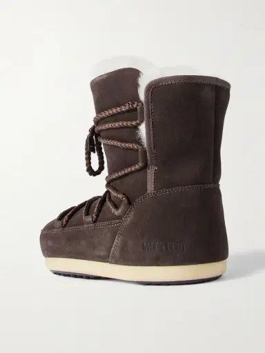 Moon Boot Evx Shearling-lined Suede Snow Boots | Thumbnail 3 Moon Boot Evx Shearling-lined Suede Snow Boots | Thumbnail 3