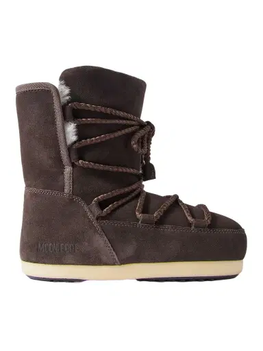 Moon Boot Evx Shearling-lined Suede Snow Boots | Thumbnail 1 Moon Boot Evx Shearling-lined Suede Snow Boots | Thumbnail 1