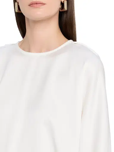 Reiss Women's Natalia Satin Button-Back Top - | Thumbnail 5 Reiss Women's Natalia Satin Button-Back Top - | Thumbnail 5