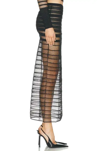 HAELO Veiled Maxi Skirt | Thumbnail 5 HAELO Veiled Maxi Skirt | Thumbnail 5