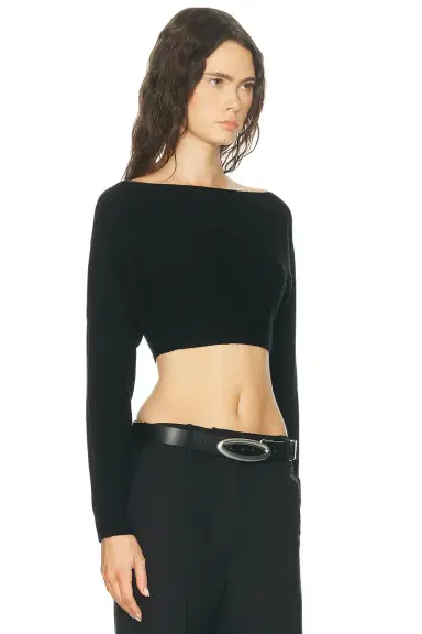 HAELO Crop Sweater | Thumbnail 4 HAELO Crop Sweater | Thumbnail 4