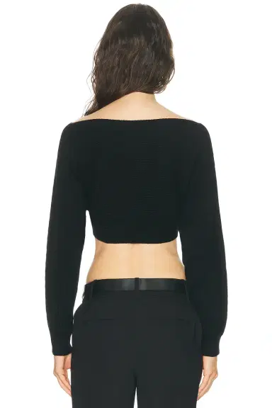 HAELO Crop Sweater | Thumbnail 5 HAELO Crop Sweater | Thumbnail 5