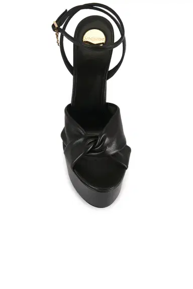 Saint Laurent Franciane Platform Sandal | Thumbnail 4 Saint Laurent Franciane Platform Sandal | Thumbnail 4