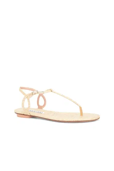 Aquazzura Almost Bare Sandal Flat | Thumbnail 2 Aquazzura Almost Bare Sandal Flat | Thumbnail 2