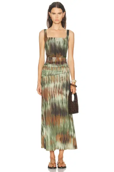 Johanna Ortiz Plant Of Joy Ankle Dress | Thumbnail 1 Johanna Ortiz Plant Of Joy Ankle Dress | Thumbnail 1