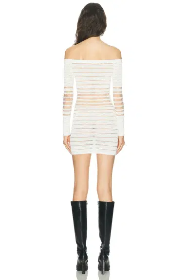HAELO Veiled Mini Dress | Thumbnail 5 HAELO Veiled Mini Dress | Thumbnail 5
