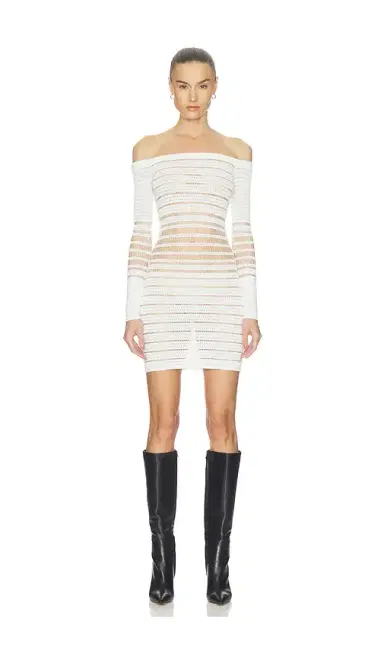 HAELO Veiled Mini Dress | Thumbnail 1 HAELO Veiled Mini Dress | Thumbnail 1