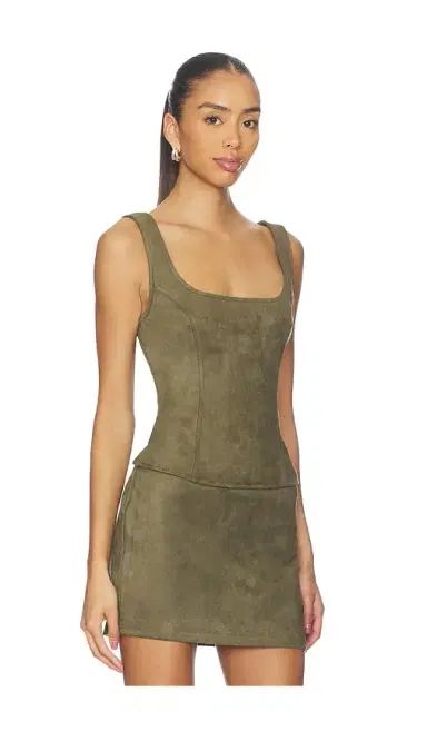 superdown Patsie Faux Suede Top | Thumbnail 2 superdown Patsie Faux Suede Top | Thumbnail 2