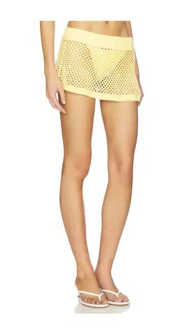 Frankies Bikinis Adaline Crochet Mini Skirt | Thumbnail 2 Frankies Bikinis Adaline Crochet Mini Skirt | Thumbnail 2