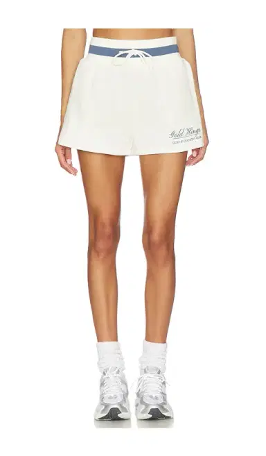 Gold Hinge Country Club Wide Band Sweatshorts | Thumbnail 1 Gold Hinge Country Club Wide Band Sweatshorts | Thumbnail 1