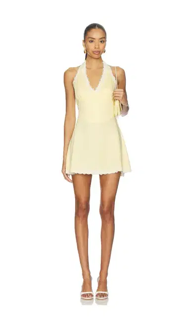 Frankies Bikinis Audrey Satin Dress | Thumbnail 1 Frankies Bikinis Audrey Satin Dress | Thumbnail 1