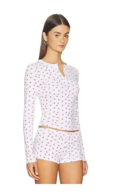 Frankies Bikinis Amora Cotton Long Sleeve Shirt | Thumbnail 2 Frankies Bikinis Amora Cotton Long Sleeve Shirt | Thumbnail 2
