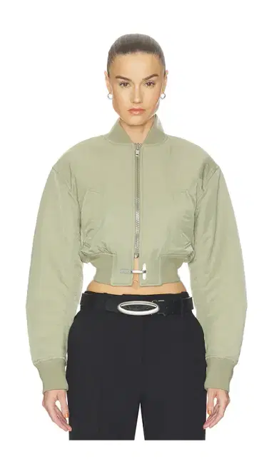 HAELO Crop Bomber Jacket | Thumbnail 1 HAELO Crop Bomber Jacket | Thumbnail 1