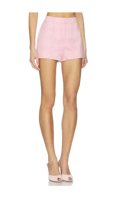 Generation Love Tayla Windowpane Suiting Micro Shorts | Thumbnail 2 Generation Love Tayla Windowpane Suiting Micro Shorts | Thumbnail 2