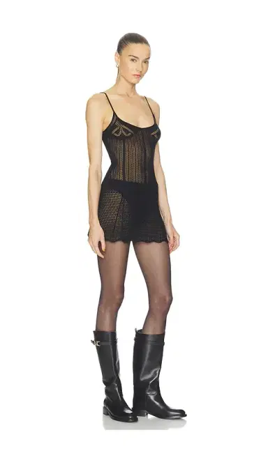 HAELO Pointelle Mini Dress | Thumbnail 2 HAELO Pointelle Mini Dress | Thumbnail 2