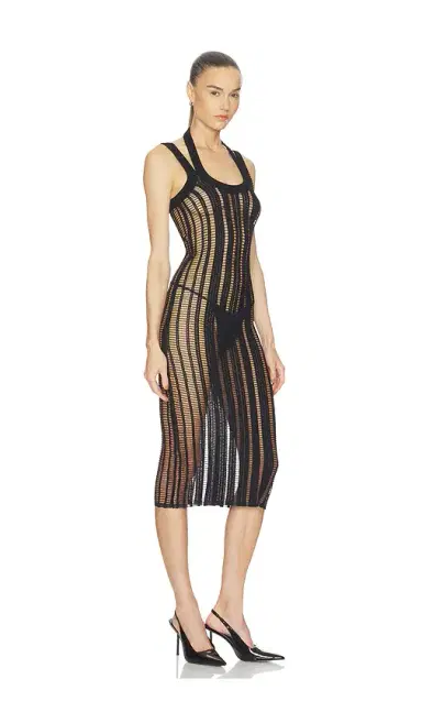 HAELO Veiled Midi Dress | Thumbnail 2 HAELO Veiled Midi Dress | Thumbnail 2