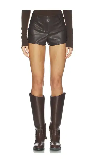 ALL THE WAYS Emery Faux Leather Short | Thumbnail 1 ALL THE WAYS Emery Faux Leather Short | Thumbnail 1