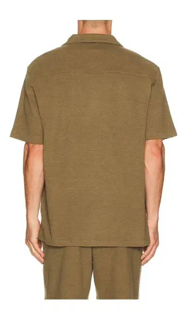 Vince Boucle Cabana Short Sleeve Shirt | Thumbnail 2 Vince Boucle Cabana Short Sleeve Shirt | Thumbnail 2
