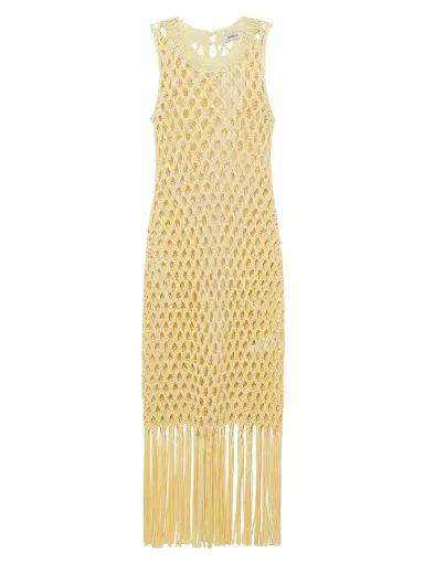 Simkhai Women's Jensen Macrame Midi-Dress | Thumbnail 1 Simkhai Women's Jensen Macrame Midi-Dress | Thumbnail 1