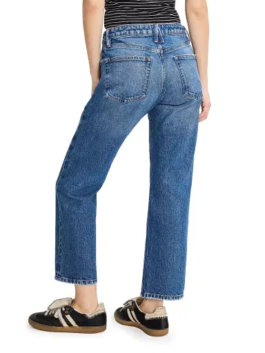 GOOD AMERICAN Women's Straight-Leg Ankle-Length Jeans | Thumbnail 5 GOOD AMERICAN Women's Straight-Leg Ankle-Length Jeans | Thumbnail 5