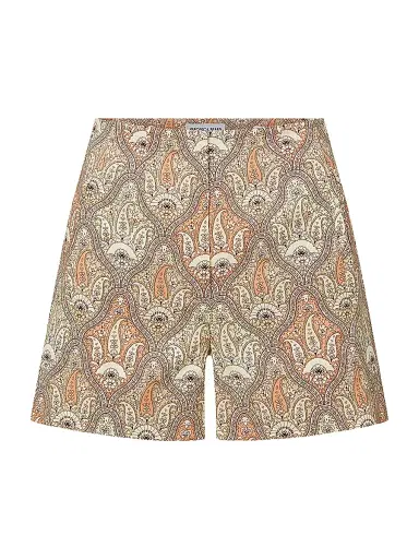 Veronica Beard Women's Jazmin Paisley Linen-Blend Shorts | Thumbnail 1 Veronica Beard Women's Jazmin Paisley Linen-Blend Shorts | Thumbnail 1