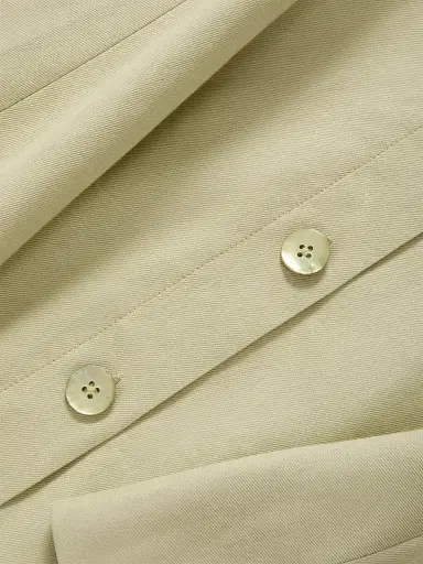 Veronica Beard Women's Steiner Button-Front Minidress - Pistachio | Thumbnail 6 Veronica Beard Women's Steiner Button-Front Minidress - Pistachio | Thumbnail 6