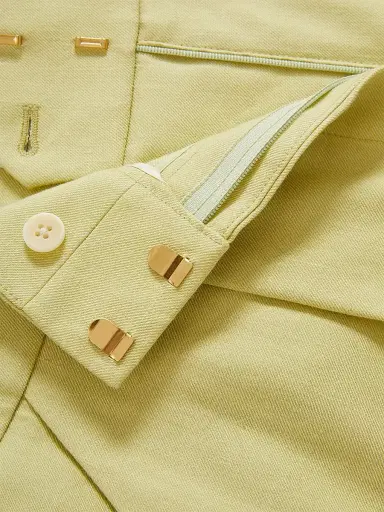Veronica Beard Women's Haina Linen-Blend Shorts - Pistachio | Thumbnail 7 Veronica Beard Women's Haina Linen-Blend Shorts - Pistachio | Thumbnail 7