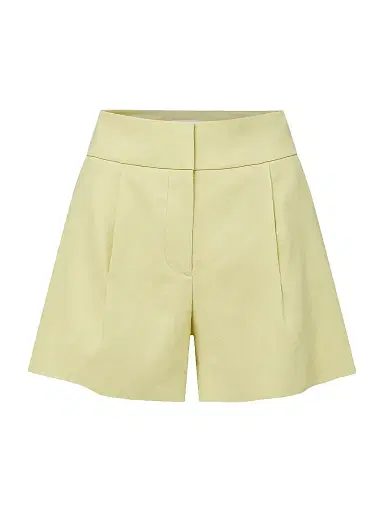 Veronica Beard Women's Haina Linen-Blend Shorts - Pistachio | Thumbnail 1 Veronica Beard Women's Haina Linen-Blend Shorts - Pistachio | Thumbnail 1