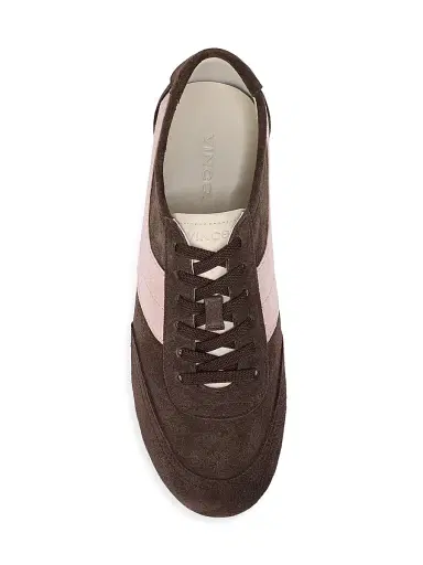 Vince Women's LA Runner Suede Slip-On Sneakers - Dark Mocha | Thumbnail 4 Vince Women's LA Runner Suede Slip-On Sneakers - Dark Mocha | Thumbnail 4