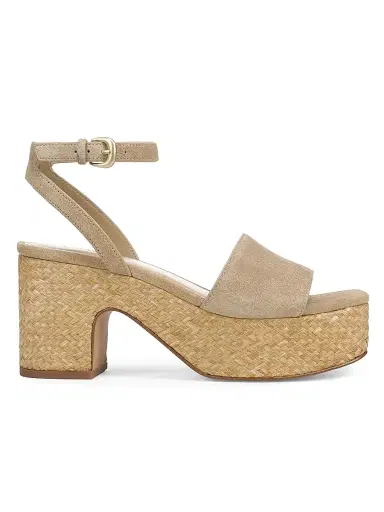 Vince Women's Castella 42MM Suede Platform Sandals | Thumbnail 1 Vince Women's Castella 42MM Suede Platform Sandals | Thumbnail 1