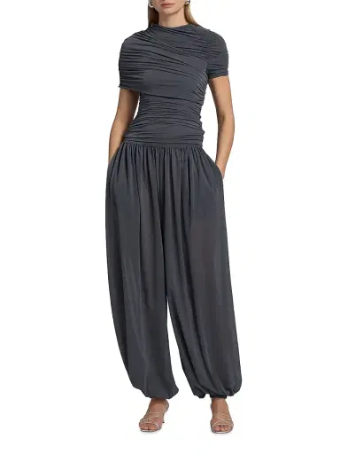 Ronny Kobo Women's Dickens Jersey Pants - Charcoal | Thumbnail 2 Ronny Kobo Women's Dickens Jersey Pants - Charcoal | Thumbnail 2