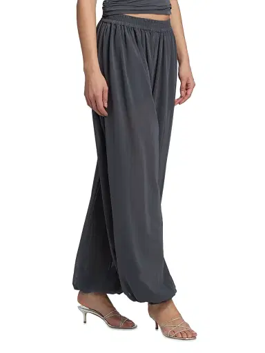 Ronny Kobo Women's Dickens Jersey Pants - Charcoal | Thumbnail 4 Ronny Kobo Women's Dickens Jersey Pants - Charcoal | Thumbnail 4