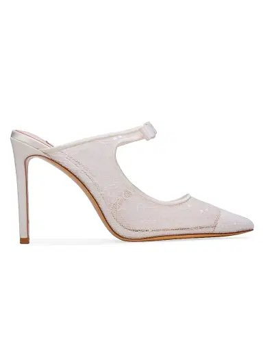 Anne Barge Women's Luna Lace Pumps - White Lace - Size 12 | Thumbnail 1 Anne Barge Women's Luna Lace Pumps - White Lace - Size 12 | Thumbnail 1