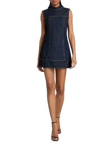 Et Ochs Women's Winslow Denim Minidress - Midnight | Thumbnail 2 Et Ochs Women's Winslow Denim Minidress - Midnight | Thumbnail 2