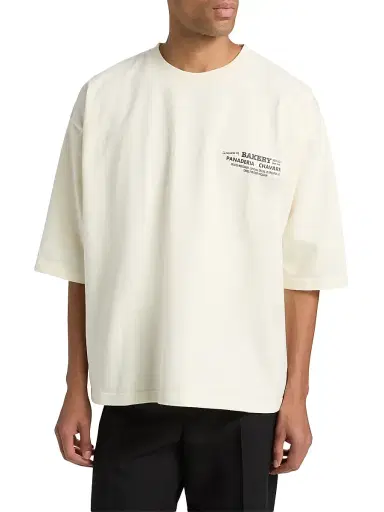 Willy Chavarria Men's Panaderia Chavarria Buffalo T-Shirt - White | Thumbnail 3 Willy Chavarria Men's Panaderia Chavarria Buffalo T-Shirt - White | Thumbnail 3